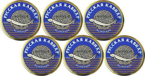Caviar Béluga 6 bocaux de 678g Caviar Béluga 6 bocaux de 678g
